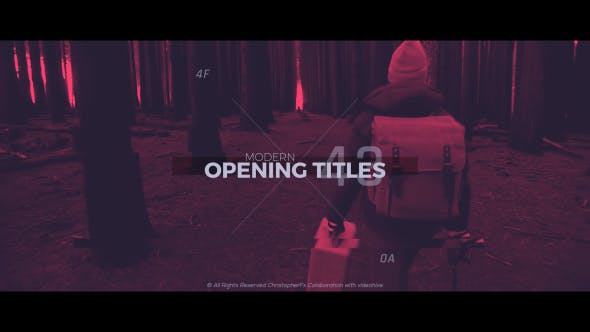 Modern Opening Titles - Videohive 20254642 Download