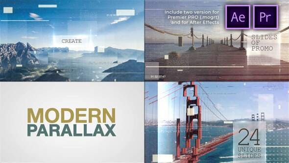 Modern Parallax Slideshow - Videohive 27934002 Download