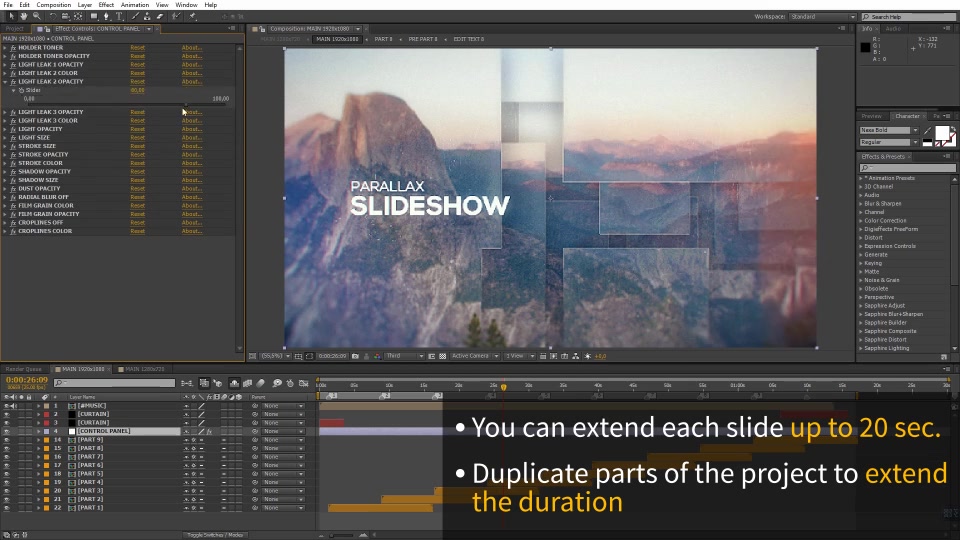 Modern Parallax Slideshow Videohive 19463263 After Effects Image 11