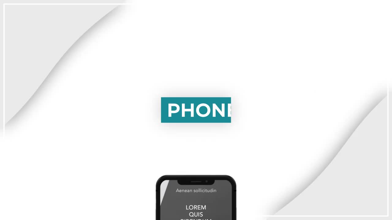 Modern Phone Promo Videohive 21947839 After Effects Image 1