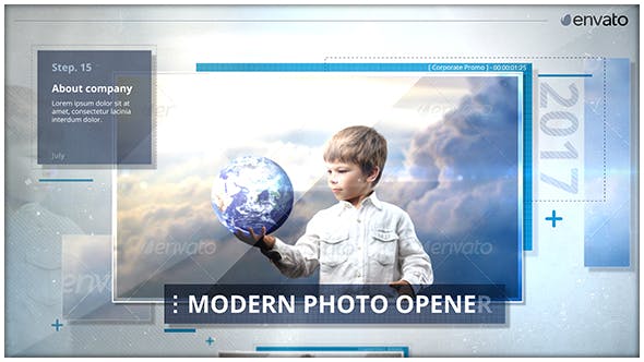 Modern Photo Opener - Videohive Download 20430750