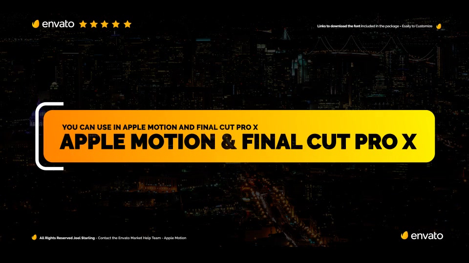 Modern Promo Titles Pack for FCPX - Download Videohive 20587062