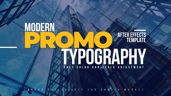 Modern Promo Typography - Download Videohive 24704664