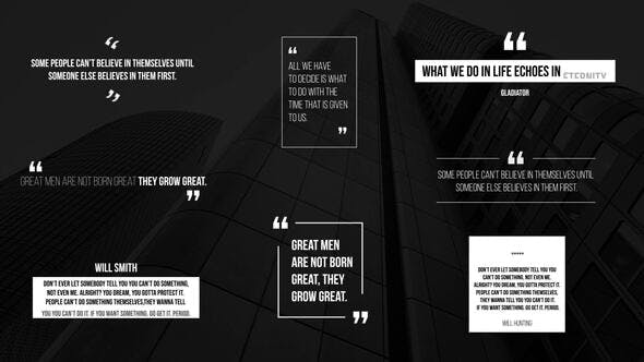 Modern Quotes | After Effects - Download 35173569 Videohive