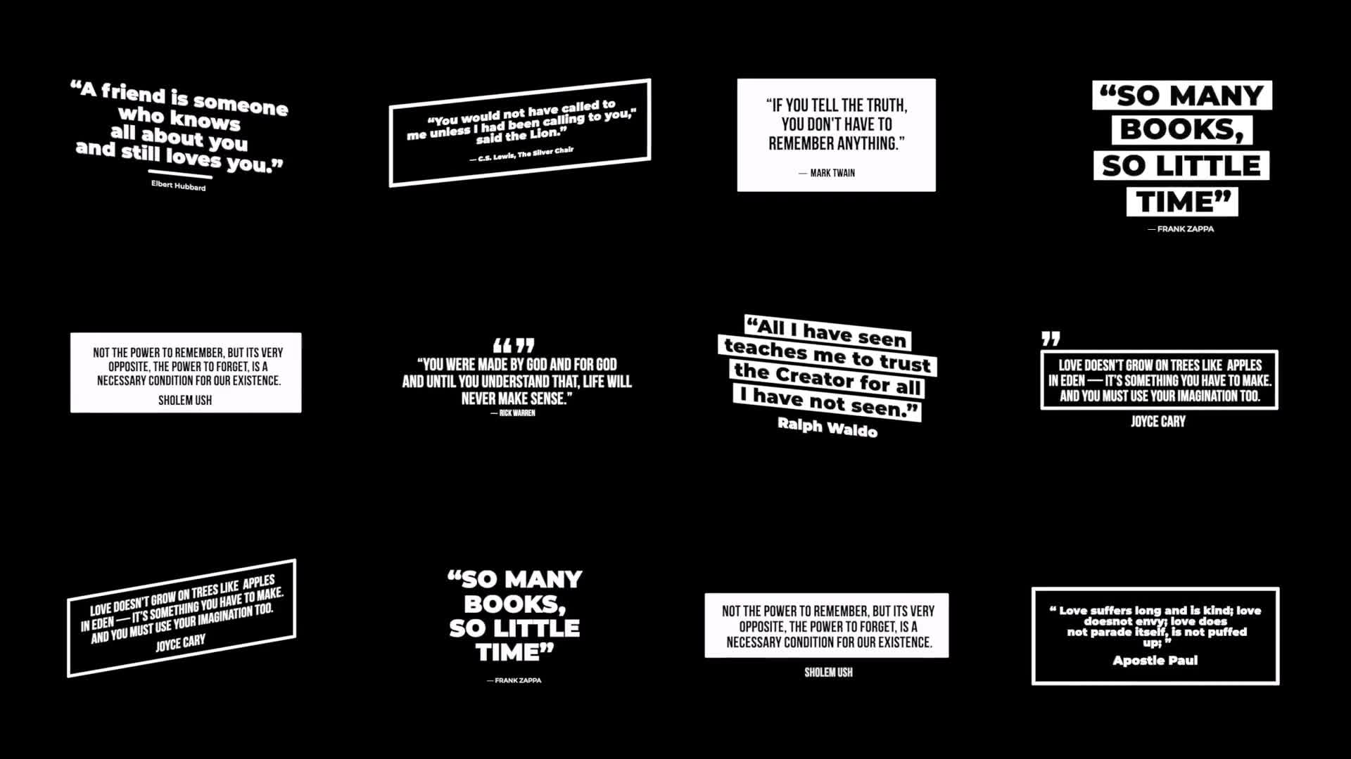 Modern Quotes | FCPX & Apple Motion Videohive 33412607 Apple Motion Image 1