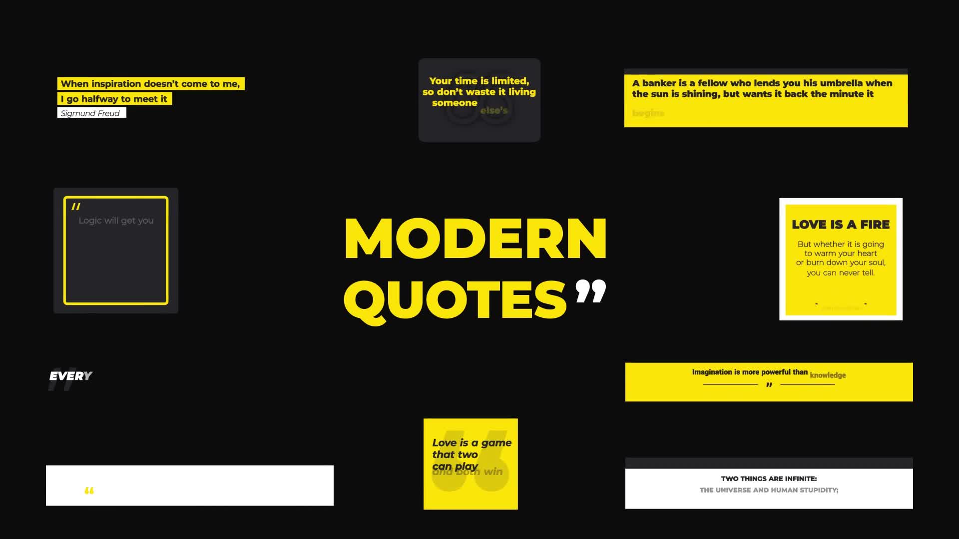 Modern Quotes | Premiere Pro Videohive 39160246 Premiere Pro Image 1