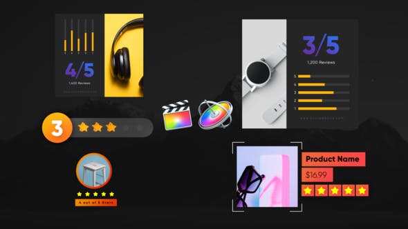 Modern Rating Elements Final Cut Pro - 26826153 Download Videohive