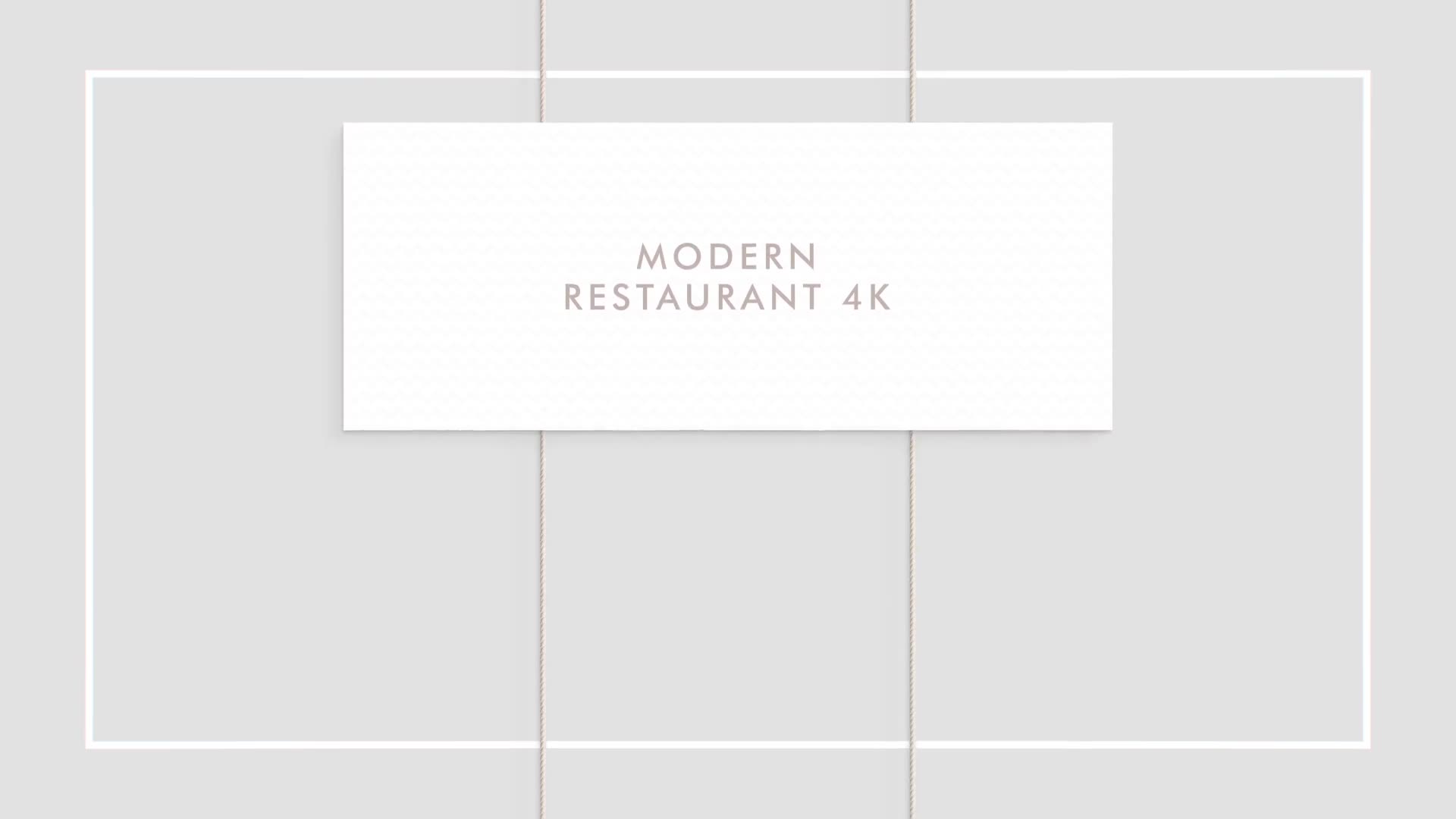 Modern Restaurant - Download Videohive 16297909
