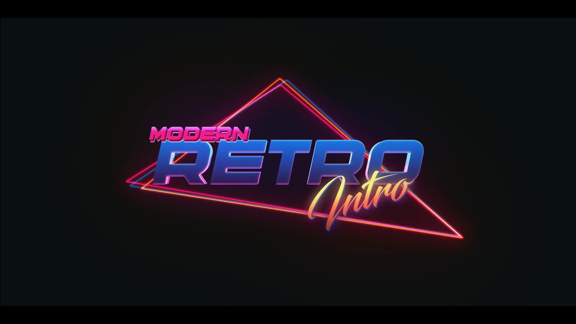 Modern Retro Intro Videohive 33081214 After Effects Image 8
