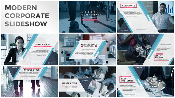 Modern Simple Corporate Slideshow - Videohive 21745878 Download