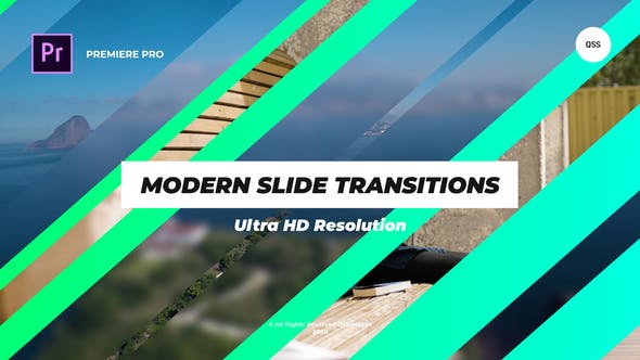 Modern Slide Transitions For Premiere Pro - Videohive Download 33368011