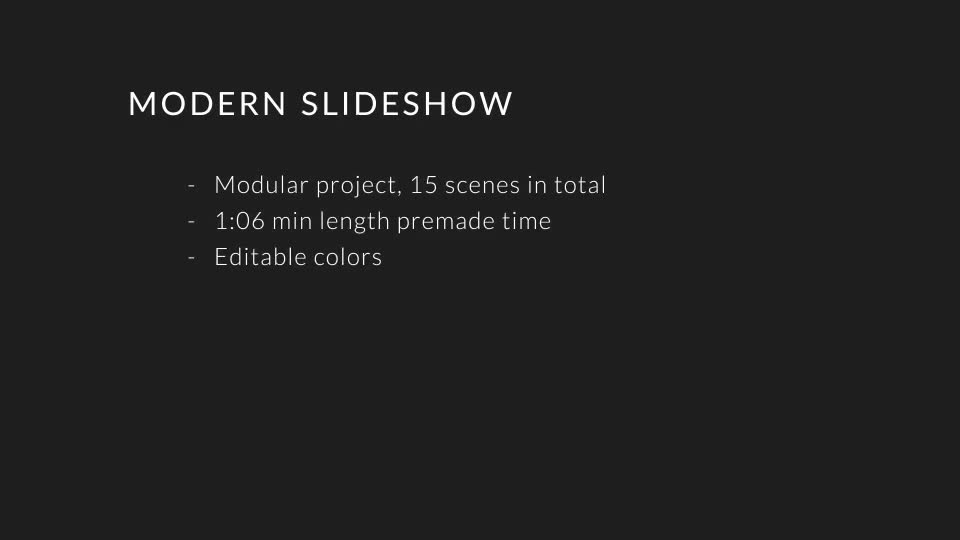 Modern Slideshow - Download Videohive 19568859