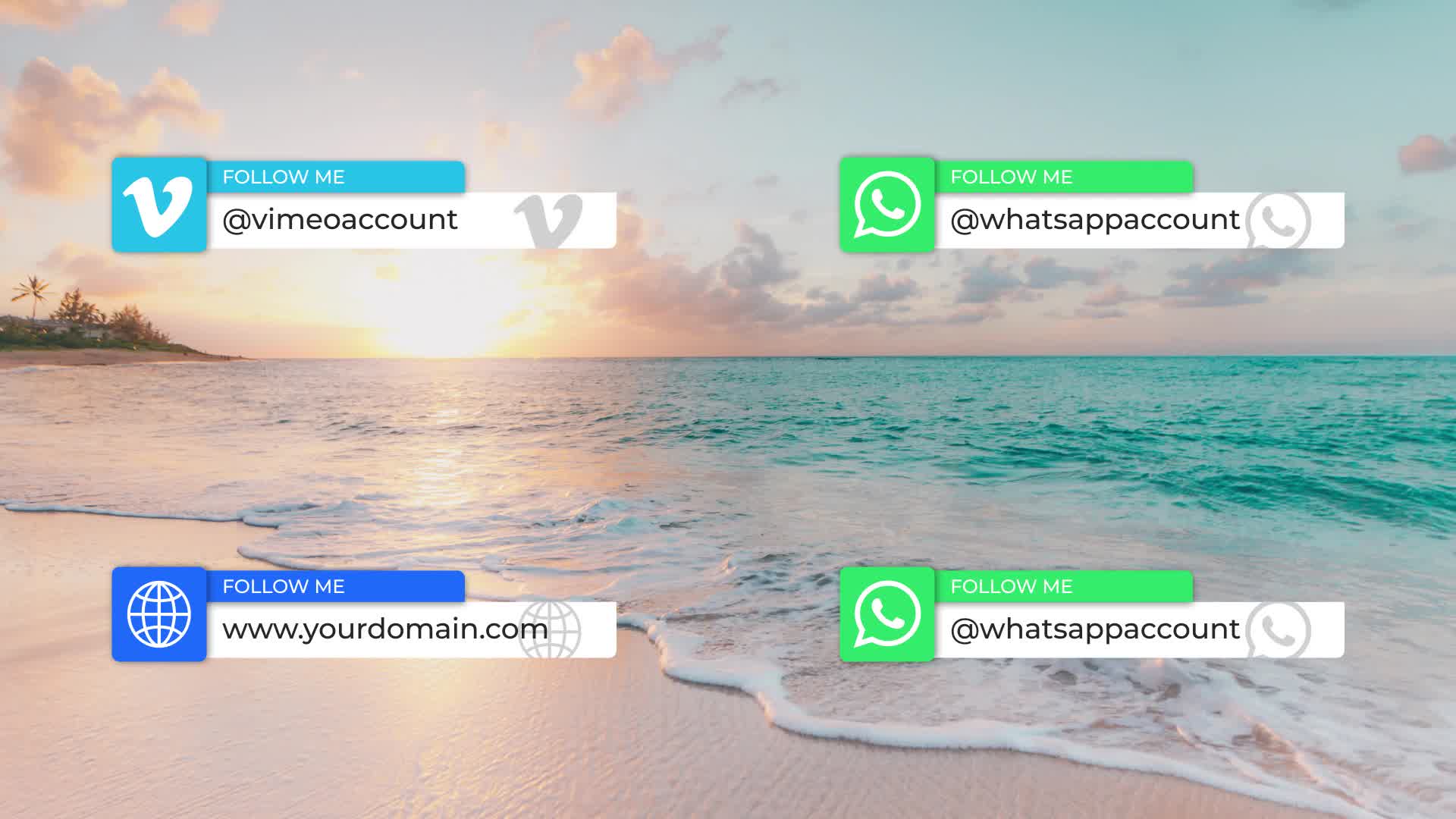 Modern Social Media Lower Thirds Videohive 30124497 After Effects Image 9