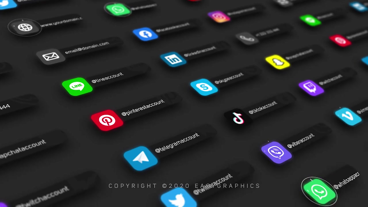 Modern Social Media Lower Thirds Videohive 26662706 Premiere Pro Image 6