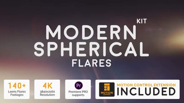 Modern Spherical Flares Kit - Download Videohive 25603713