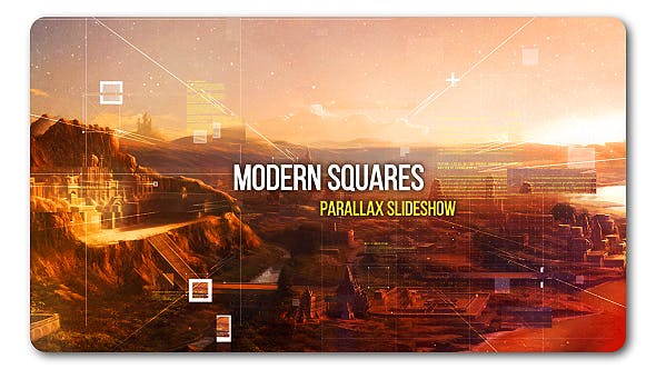 Modern Squares | Parallax Slideshow - Videohive 19111880 Download