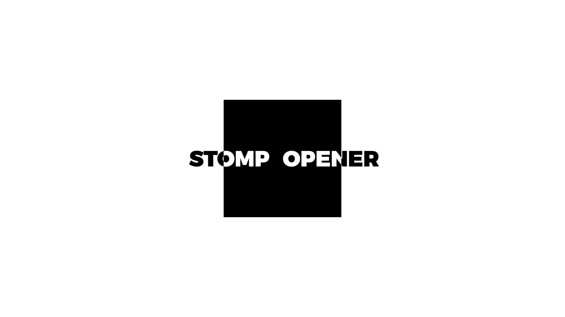 Modern Stomp Opener / Dynamic Typography / Fashion Event Promo / Clean Fast Intro Videohive 23355329 After Effects Image 1