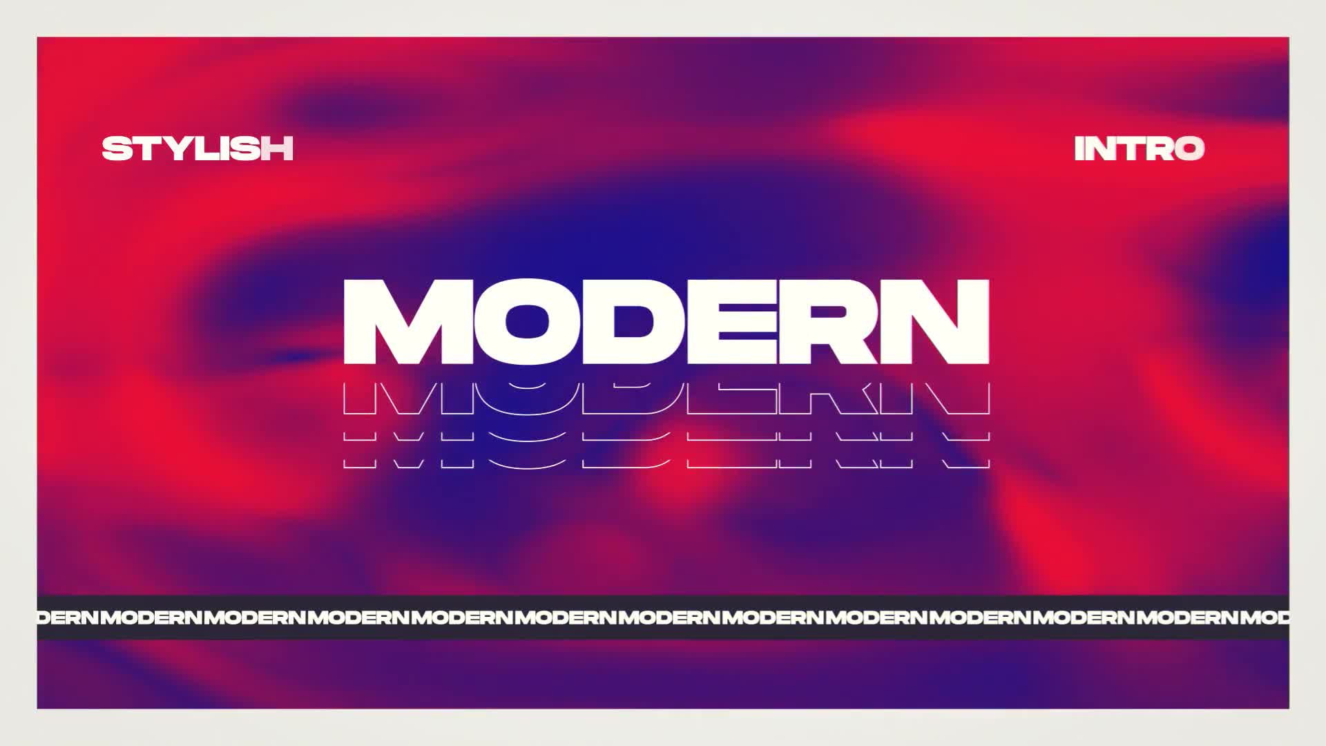Modern Stylish Intro Videohive 29467137 After Effects Image 1
