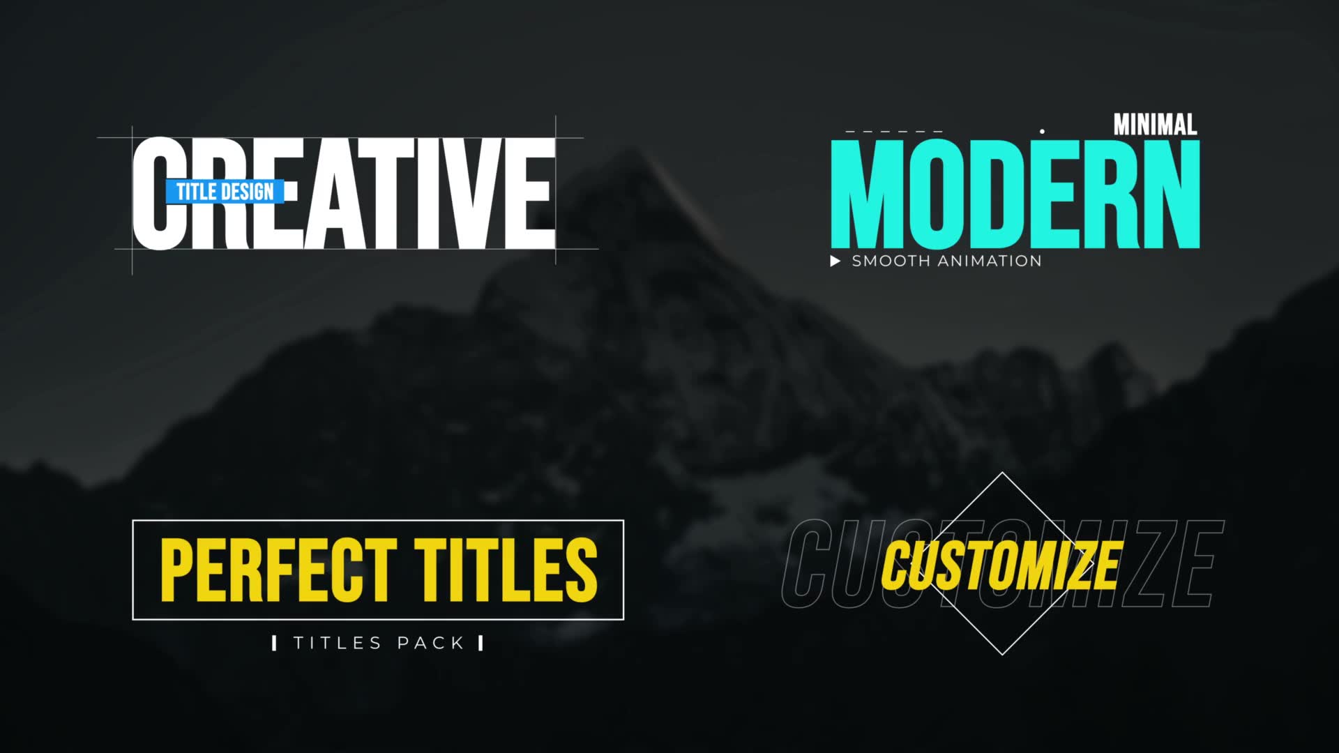 Modern Stylish Titles Videohive 33690540 After Effects Image 3