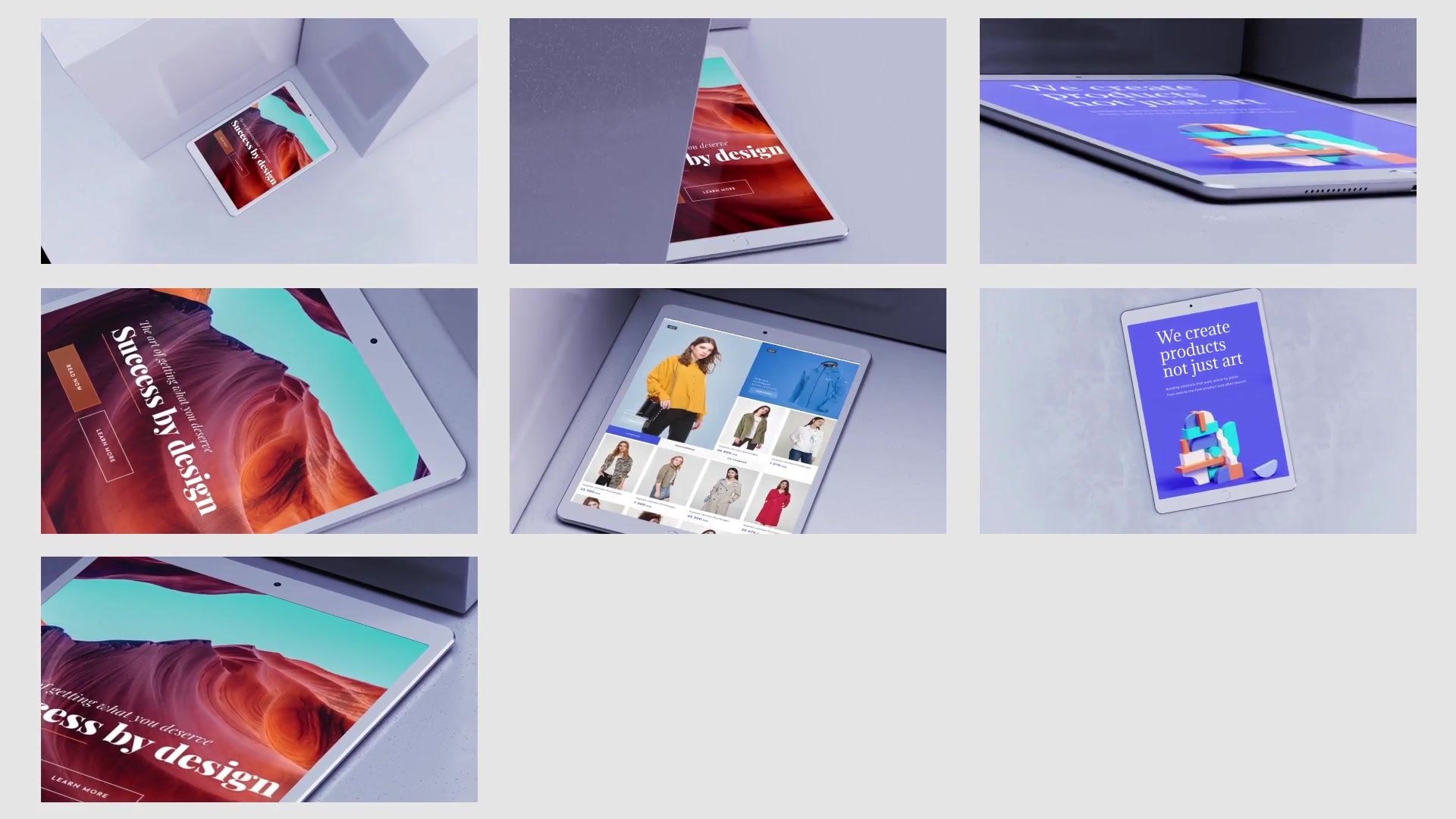 Modern Tablet Promo Videohive 24287406 After Effects Image 11
