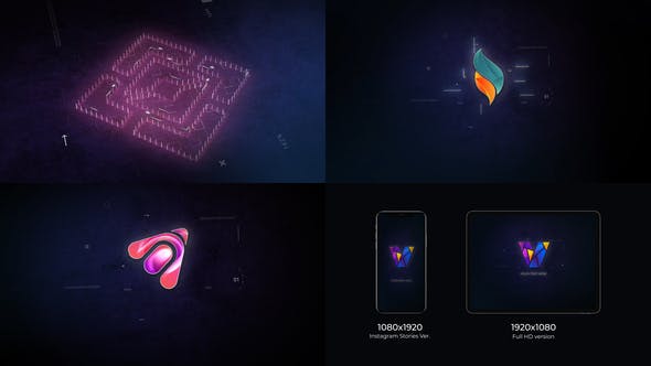 Modern Tech Logo - Videohive Download 30486306