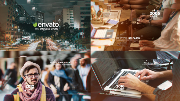 Modern Timeline Slideshow - Download Videohive 20147828