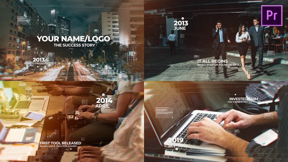 Modern Timeline Slideshow MOGRT - Videohive 26261583 Download