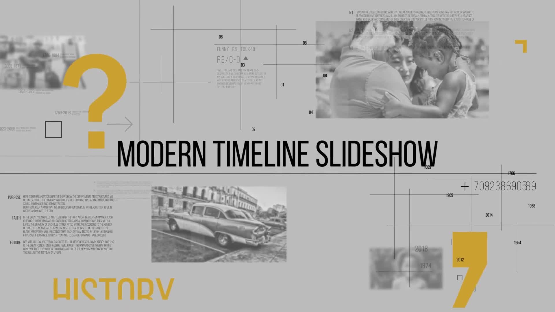 Modern timeline Slideshow Videohive 44353841 After Effects Image 1