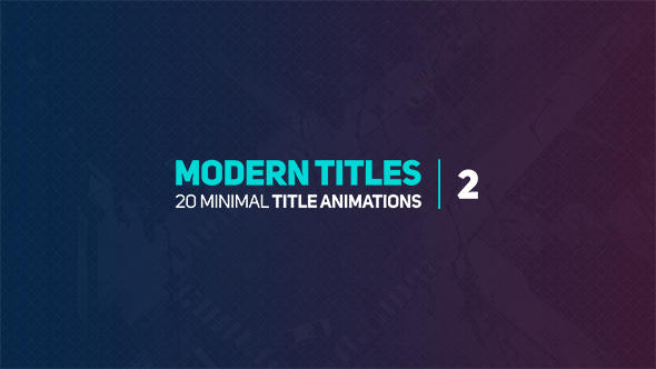 Modern Titles 2 - Download Videohive 18072432