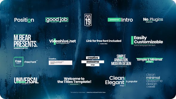 Modern Titles - 23170760 Download Videohive
