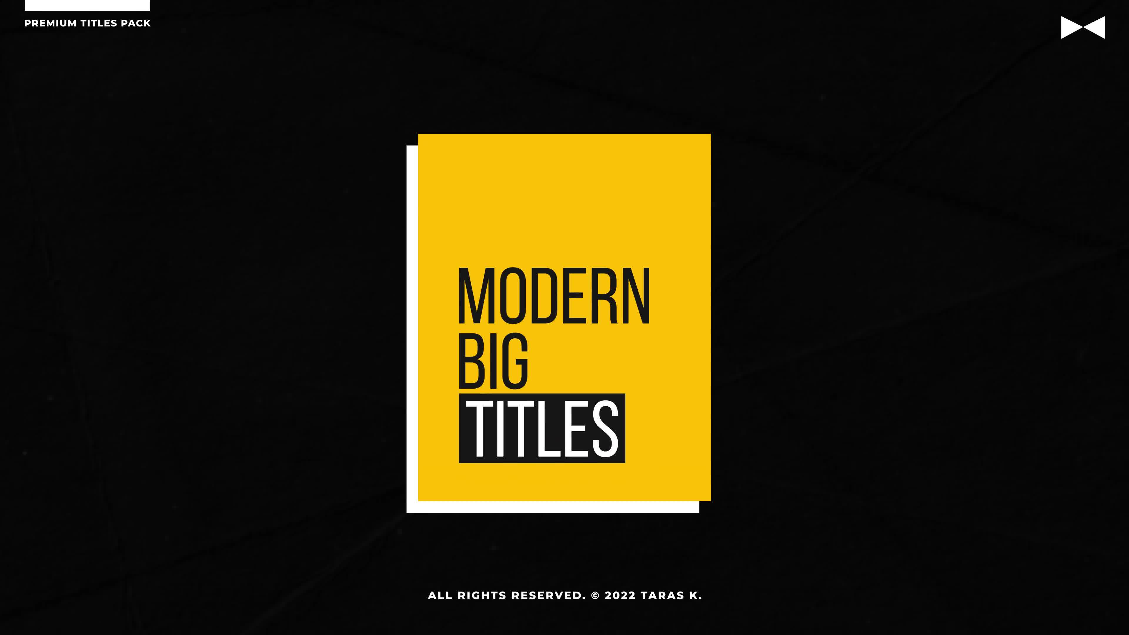 Modern Titles \ AE Videohive 39805937 After Effects Image 10