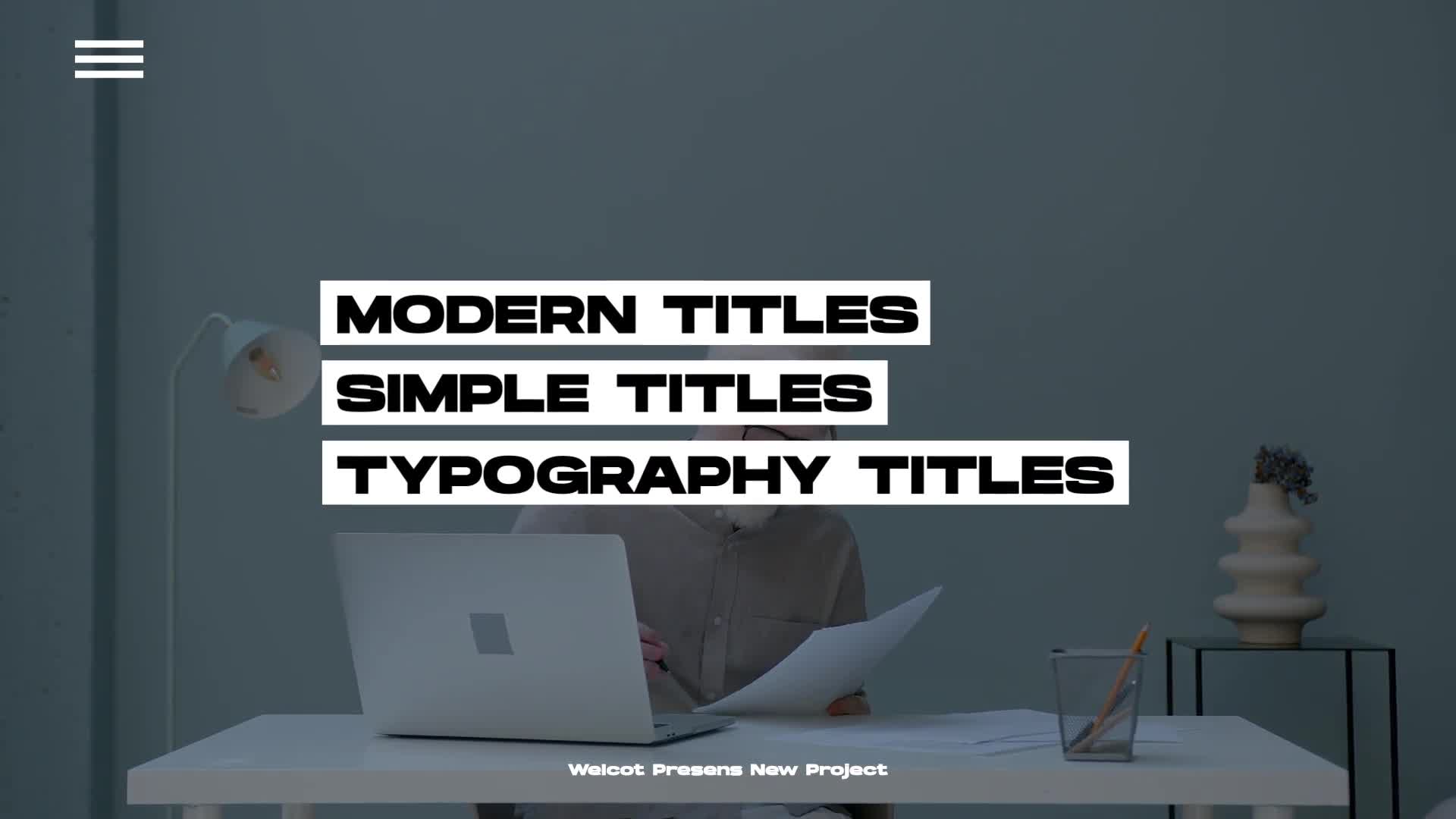 Modern Titles | After Effects Videohive 37895397 After Effects Image 2