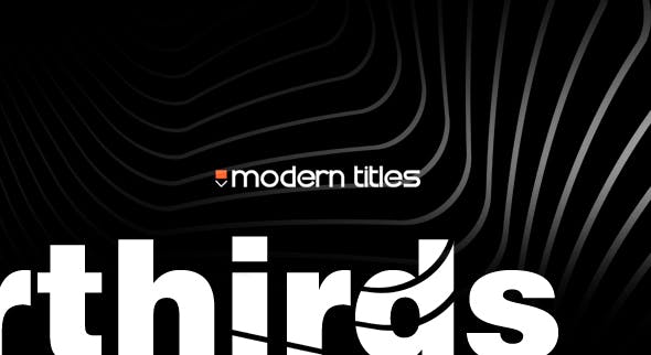 Modern Titles and Lowerthirds - Videohive 18941637 Download