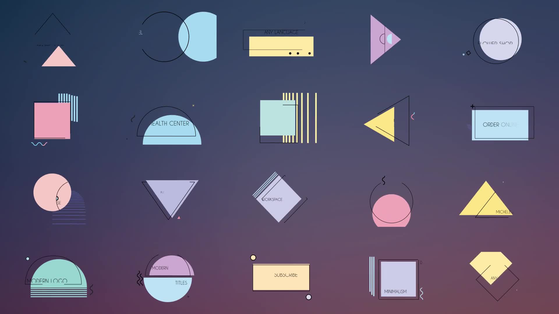 Modern Titles || FCPX Videohive 33558963 Apple Motion Image 1