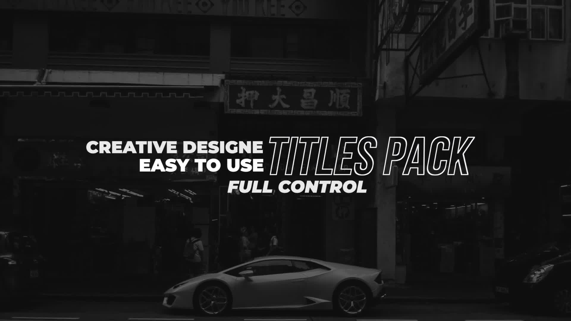 Modern Titles | FCPX Videohive 34356662 Apple Motion Image 2