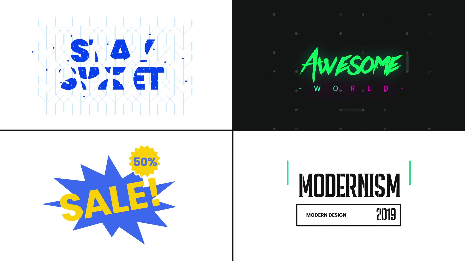 Modern Titles for After Effects Videohive 34548860 After Effects Image 11