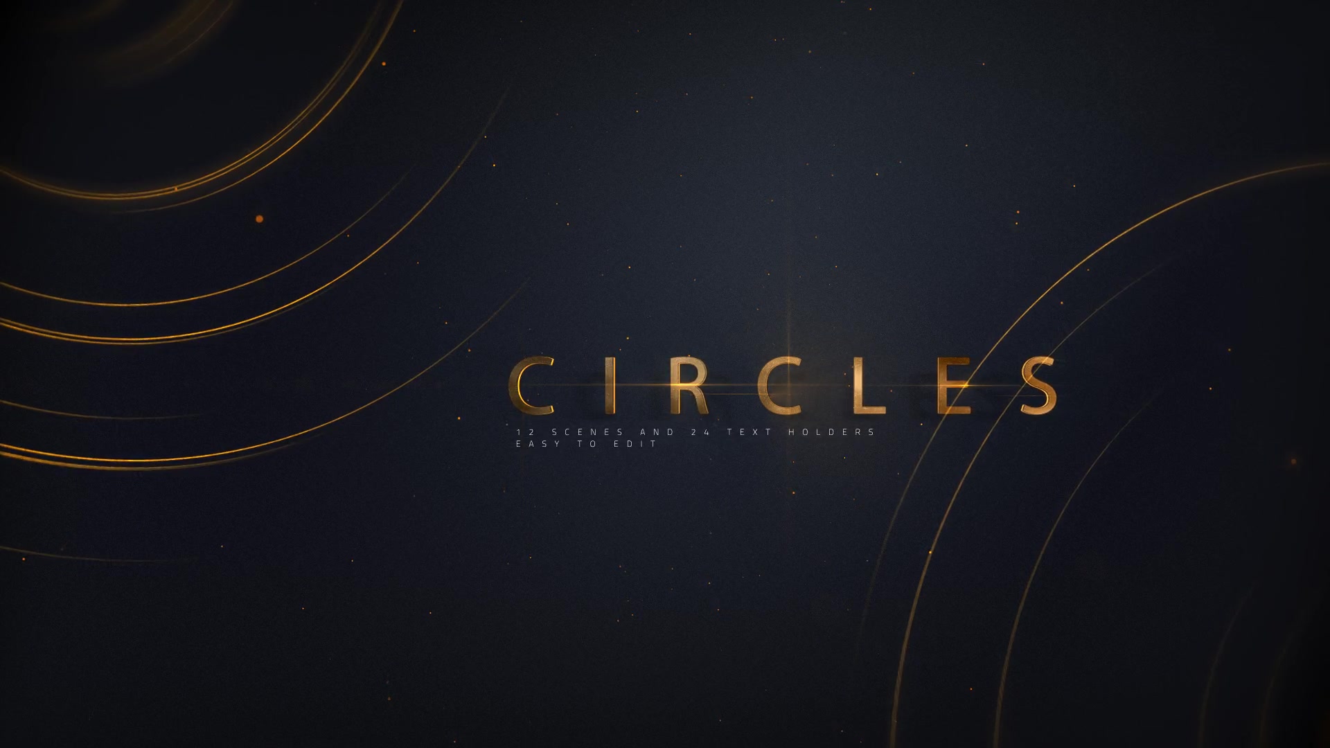 Modern Titles | Golden Circles Videohive 25353724 After Effects Image 4