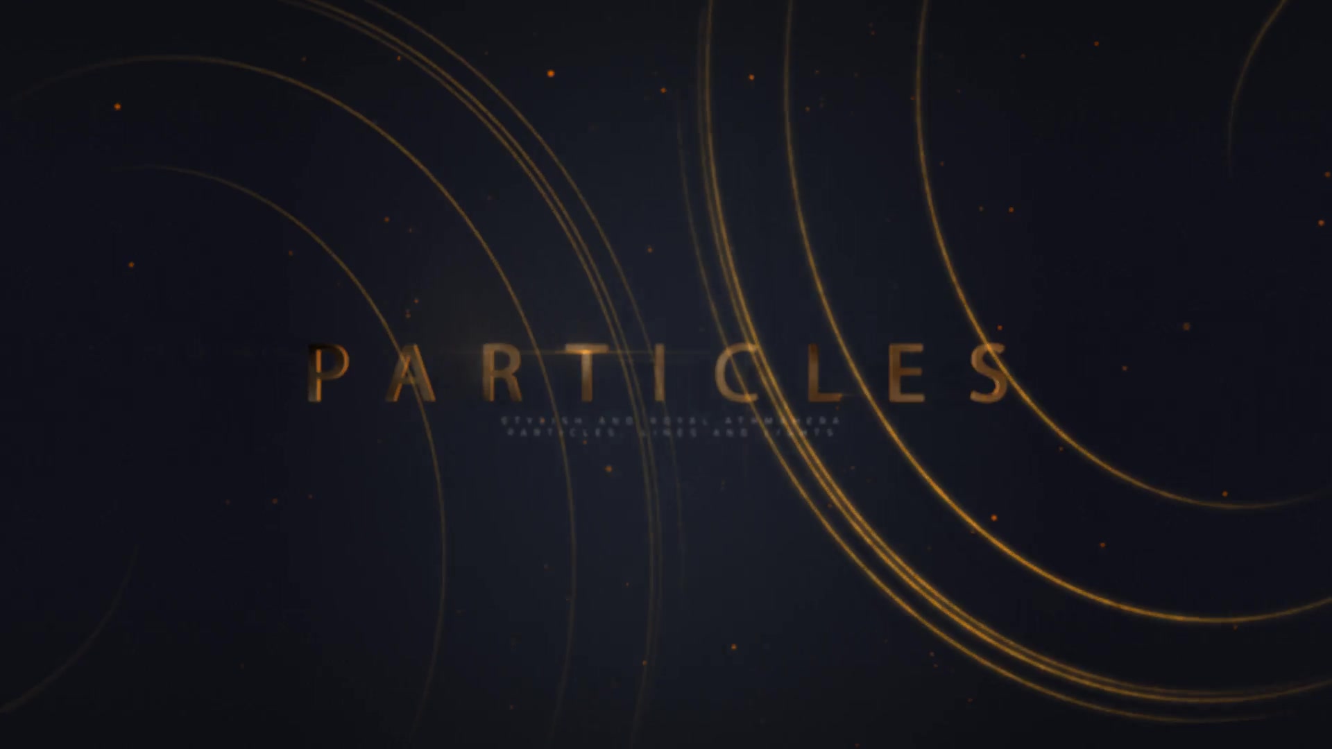 Modern Titles | Golden Circles Videohive 25353724 After Effects Image 5