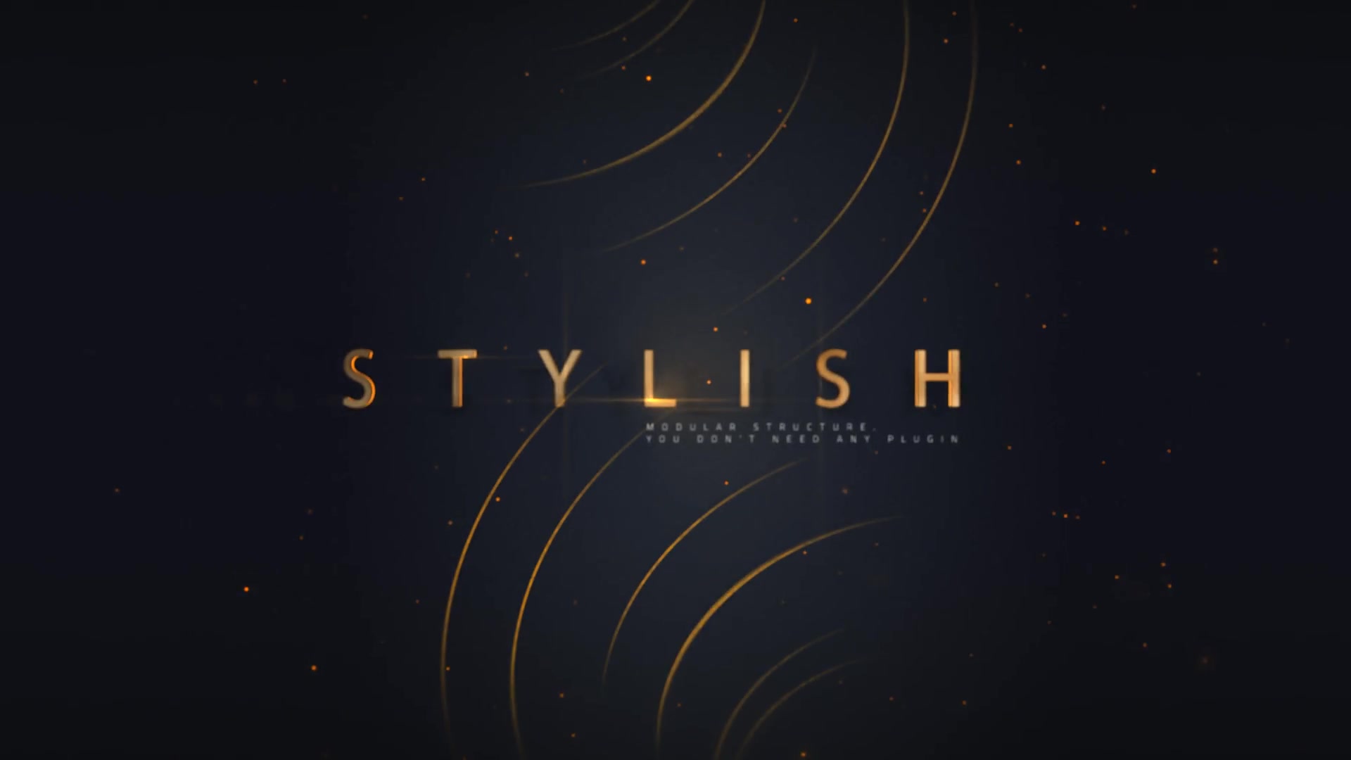 Modern Titles | Golden Circles Videohive 25353724 After Effects Image 7