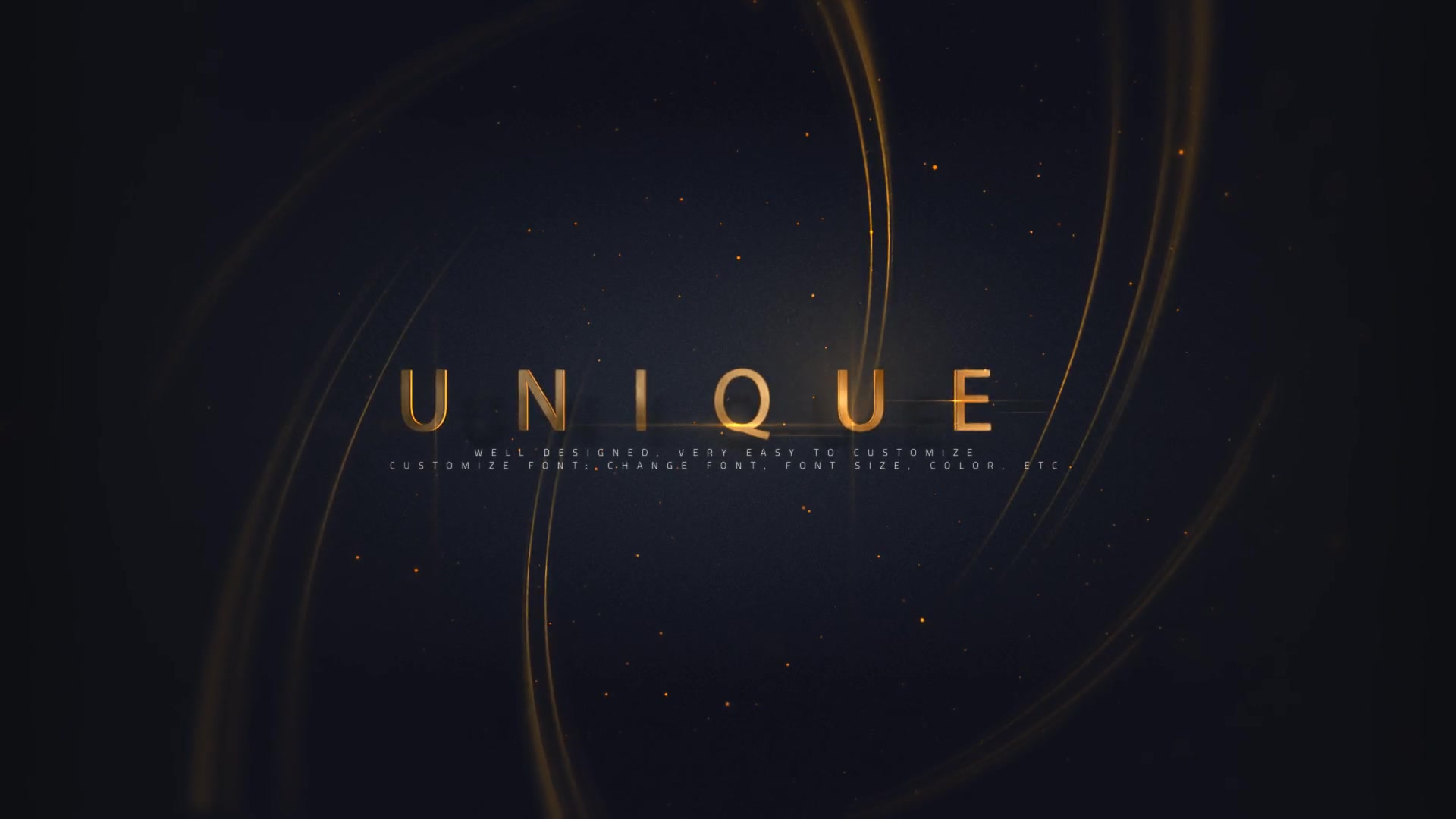 Modern Titles | Golden Circles Videohive 25353724 After Effects Image 8