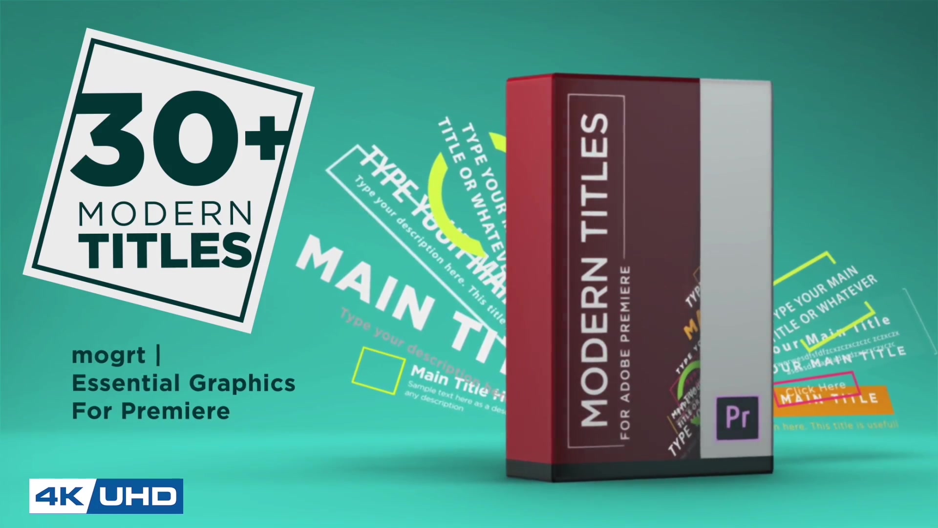 Modern Titles Pack Videohive 22257907 Premiere Pro Image 12