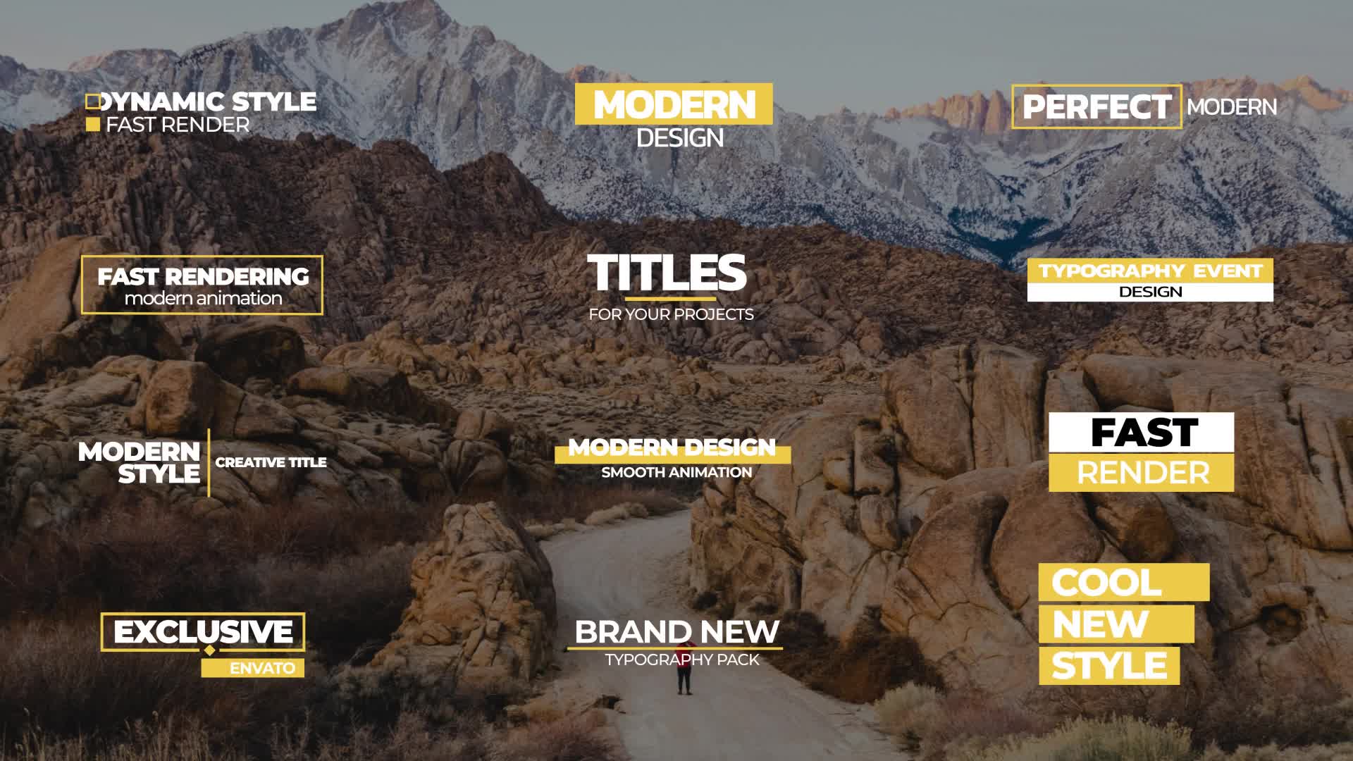 Modern Titles | Premiere Pro Videohive 40367952 Premiere Pro Image 1