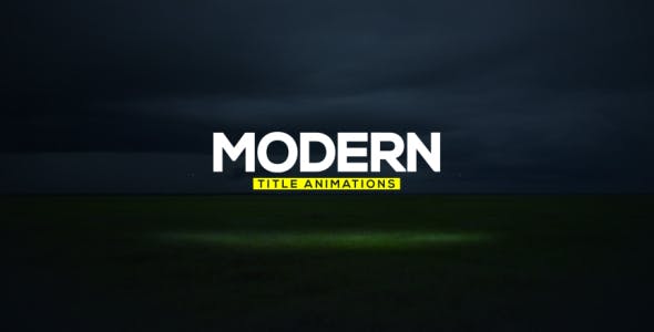Modern Titles - Videohive 15003445 Download