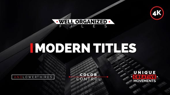 Modern Titles - Videohive 16271116 Download