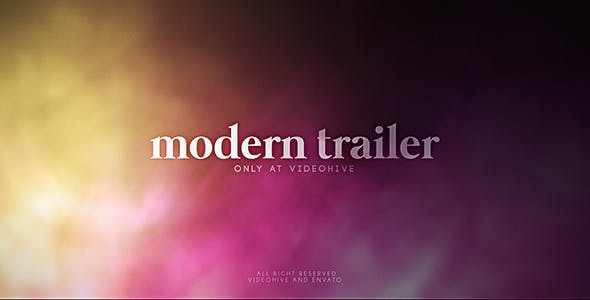 Modern Trailer - Videohive 20836939 Download