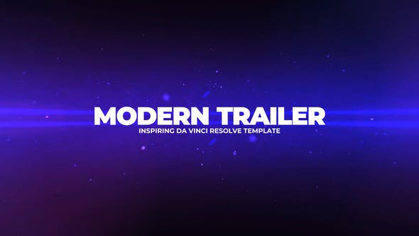 Modern Trailer - Videohive 34121867 Download