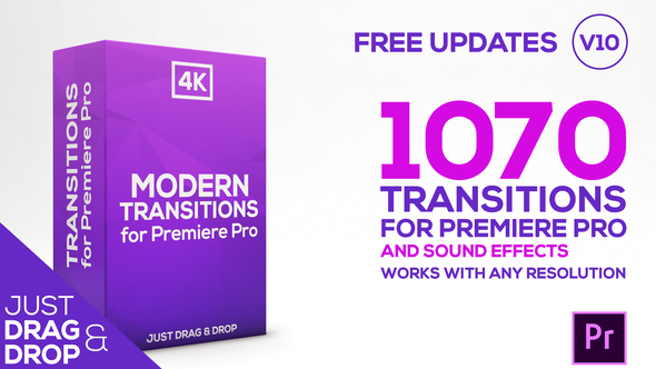 Modern Transitions | For Premiere PRO - Download Videohive 21922312