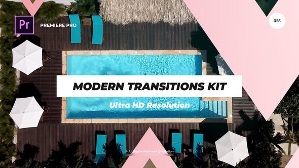 Modern Transitions Kit For Premiere Pro - Videohive 33927494 Download