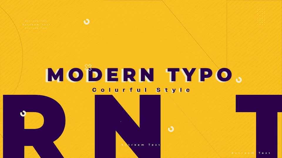 Modern Typo Opener Videohive 37640604 After Effects Image 12