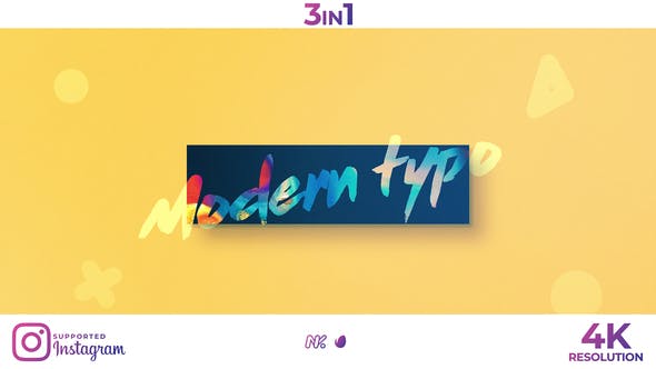 Modern Typo Opener - Download 24759373 Videohive